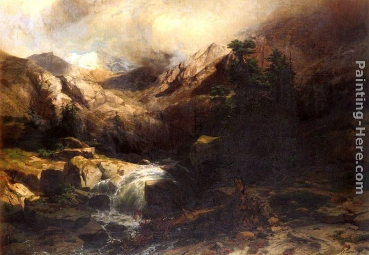 Alexandre Calame Torrent De Montagne
